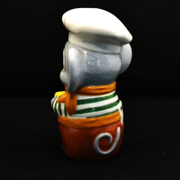 Vintage Alabaster Molds Hobbyist Grated Cheese Shaker Whimsical Mouse Design MCM - Picture 4 of 7